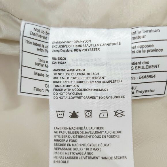 Bonfire Rainier Snow Ski Jacket Womens Large Ivory Soft Shell Insulated Winter - Picture 12 of 14